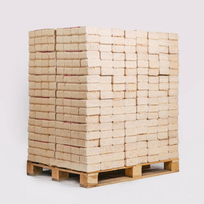 Briquetes de madeira (Pellini) sem furos – palete de 960 kg